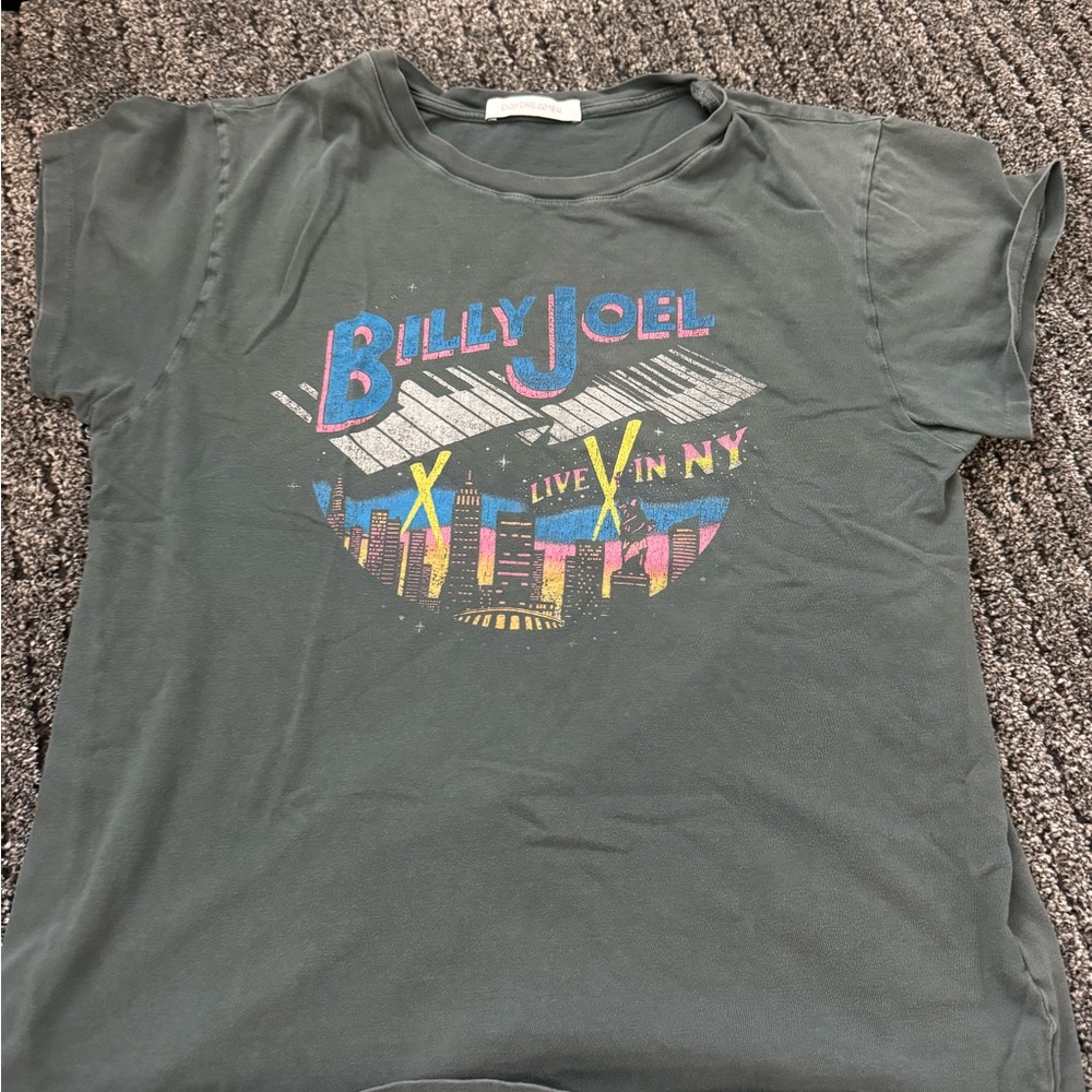 Daydreamer Billy Joel Kids Graphic Tee - Dark Gray